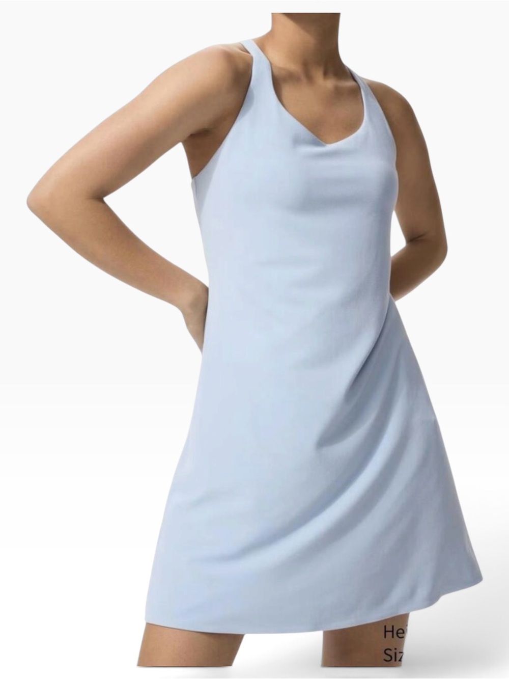 Uniqlo AIRism Soft Mini Bra Dress (Sleeveless)
In white NWT